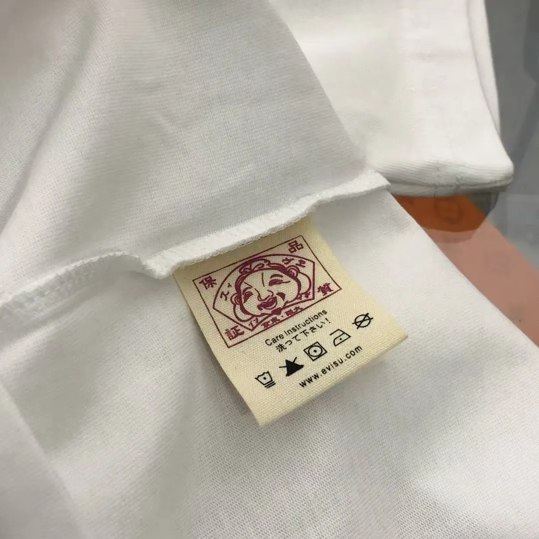 EVISU New Arrival LOGO T Size：S-XXL